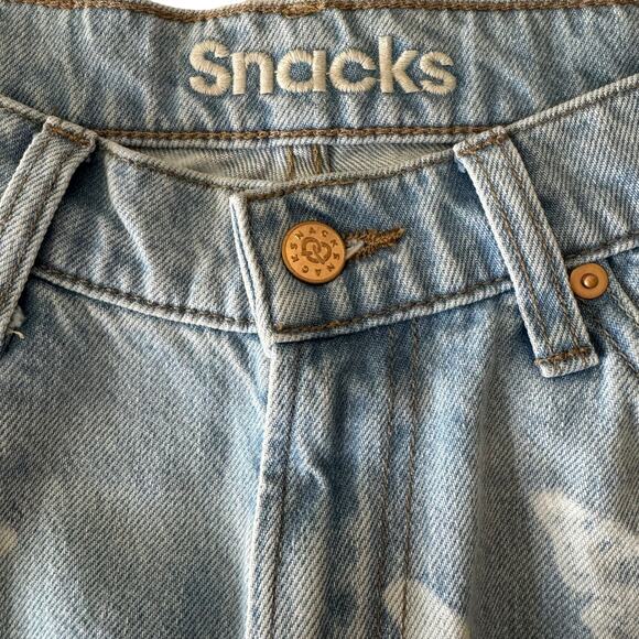 MOTHER SNACKS High Waisted Twizzy Skimp Bread & Butterfly Jeans Size 27 NWT - Picture 15 of 16